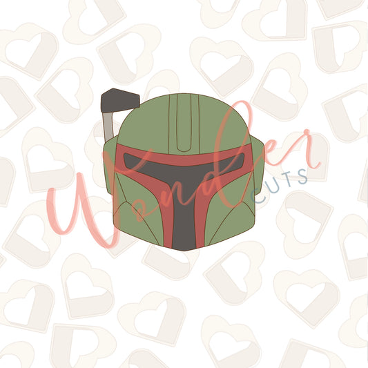 Space Bounty Hunter Cookie Cutter