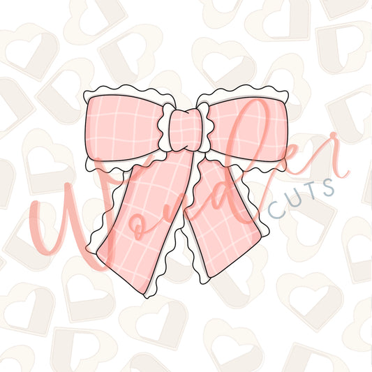 Girly Bow 3 Cookie Cutter