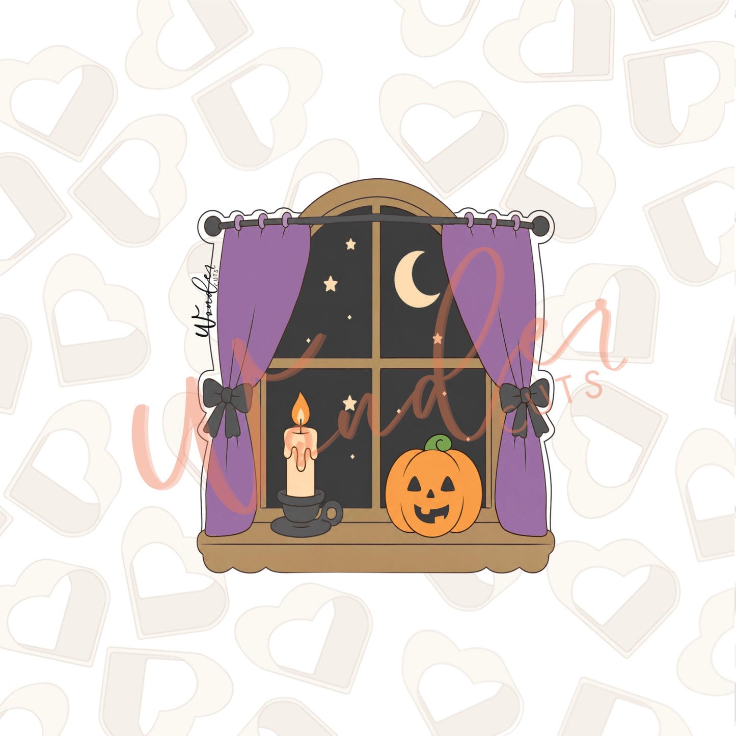 Spooky Window Cookie Cutter