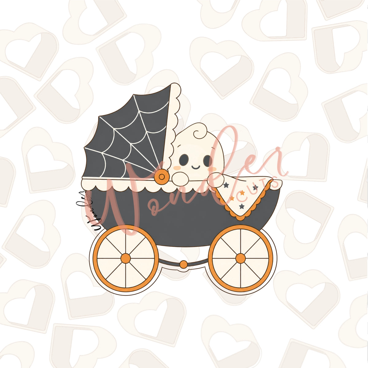Boo Carriage Cookie Cutter