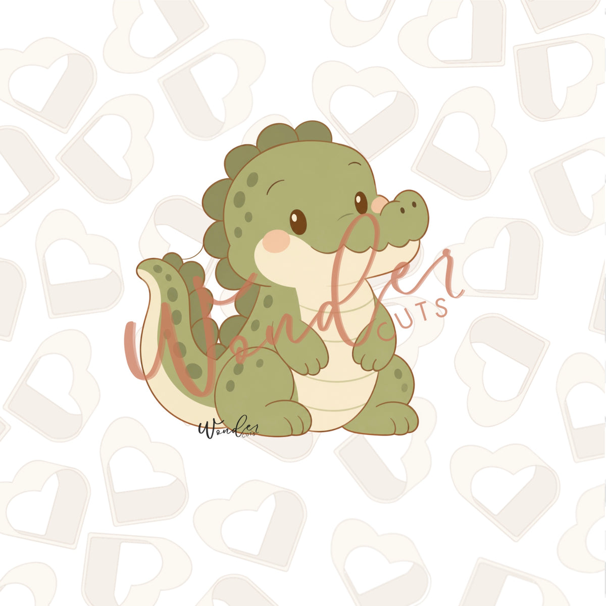 Alligator Cookie Cutter