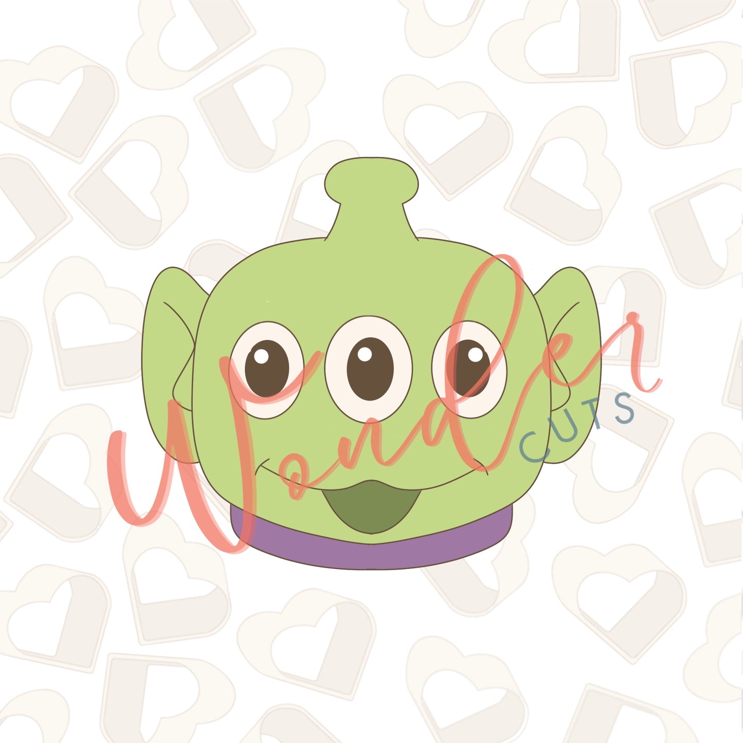 Toy Alien Cookie Cutter