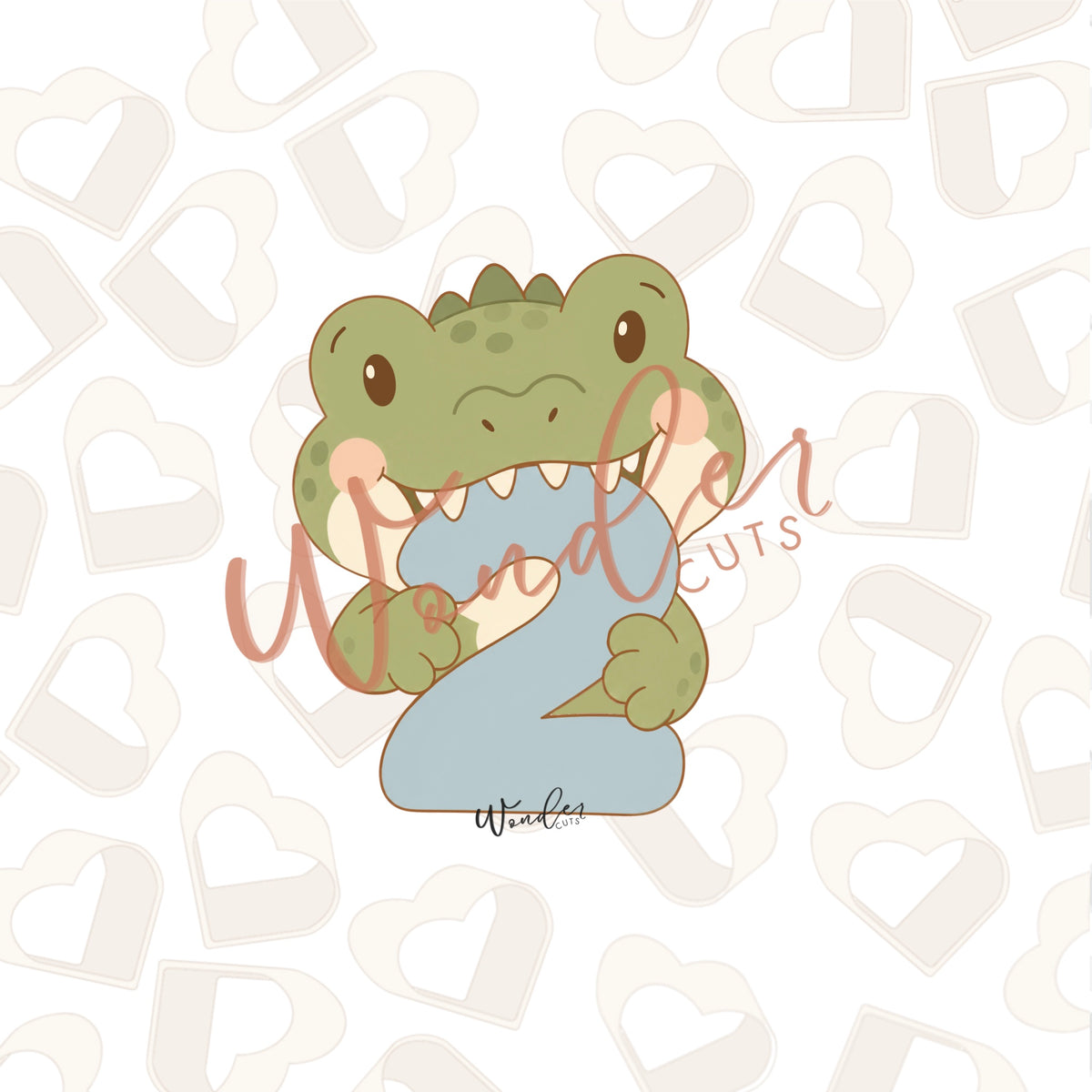 Gator 2 Cookie Cutter