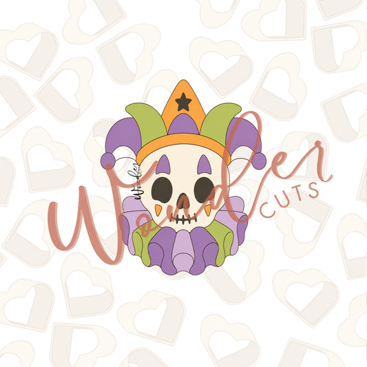 Spooky Clown Cookie Cutter