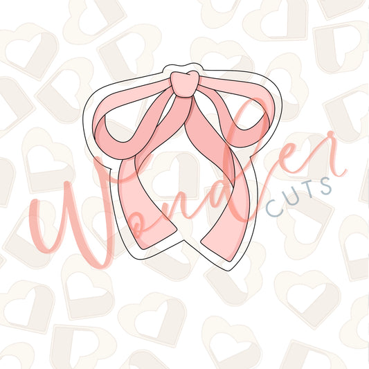 Girly Bow 2 Cookie Cutter