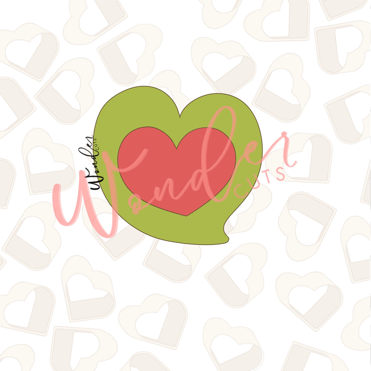 Whimsy Heart Cookie Cutter