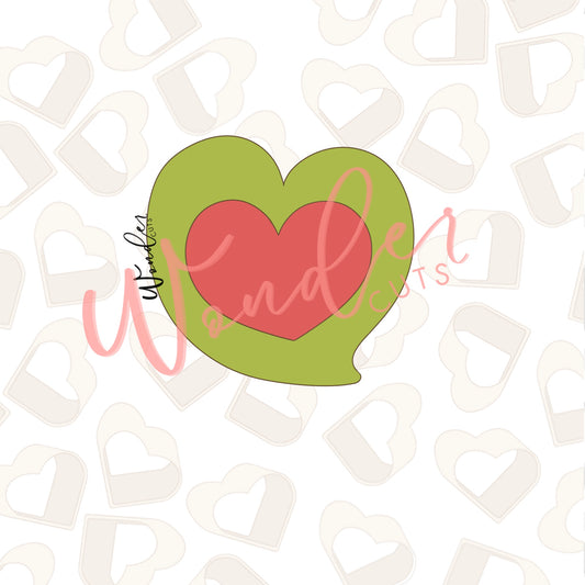 Whimsy Heart Cookie Cutter