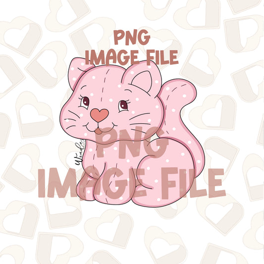 Berry Kitty- PNG Image File