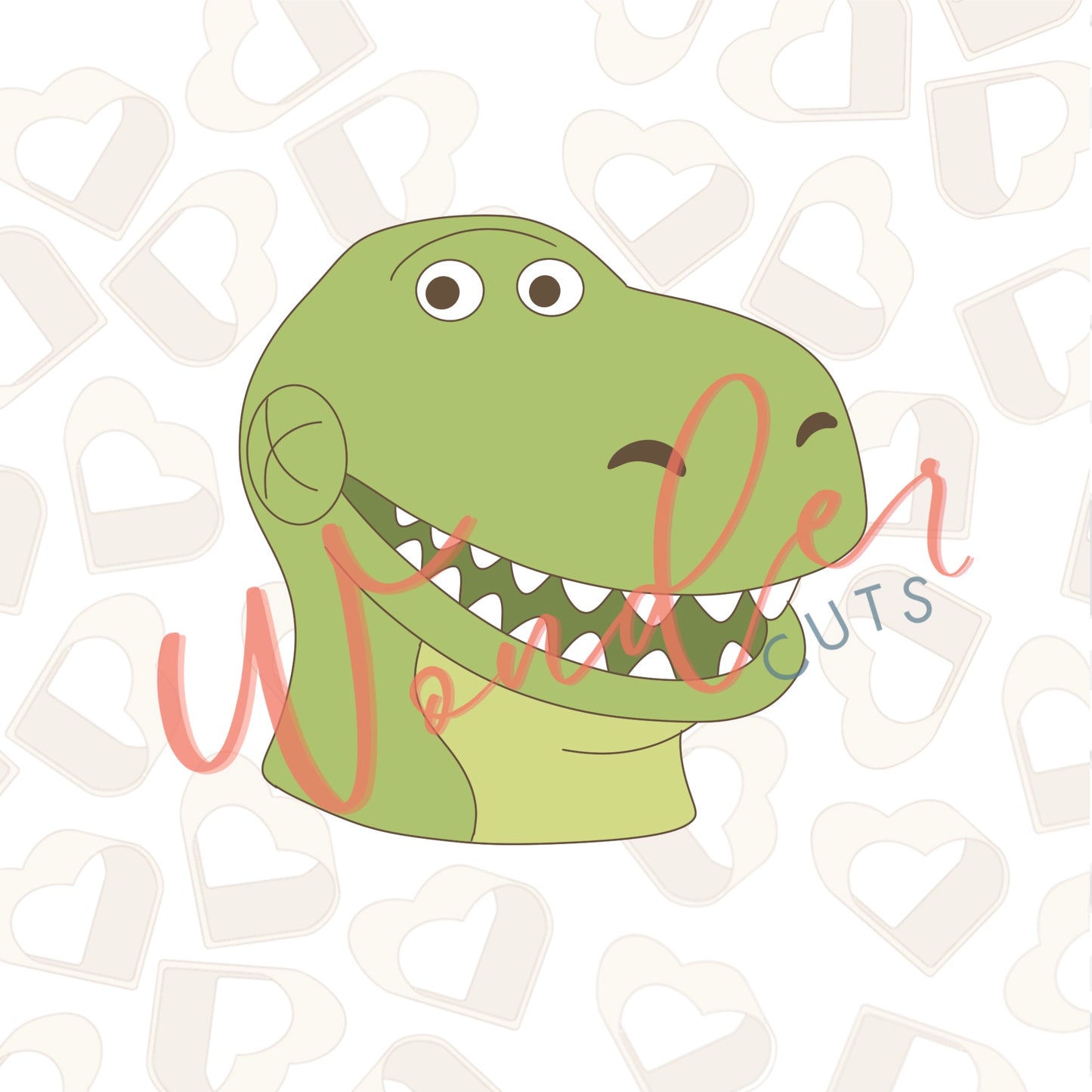 Toy Dinosaur Cookie Cutter