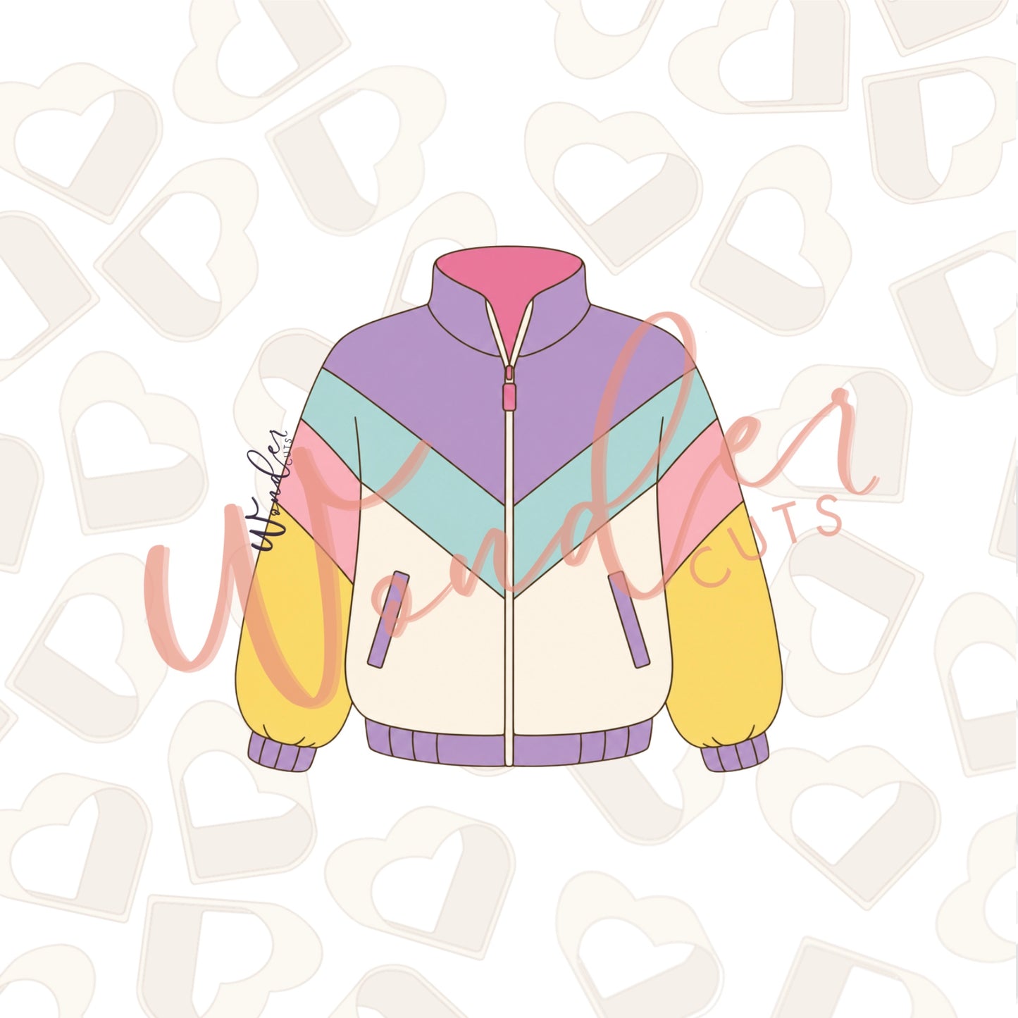 Retro Jacket Cookie Cutter