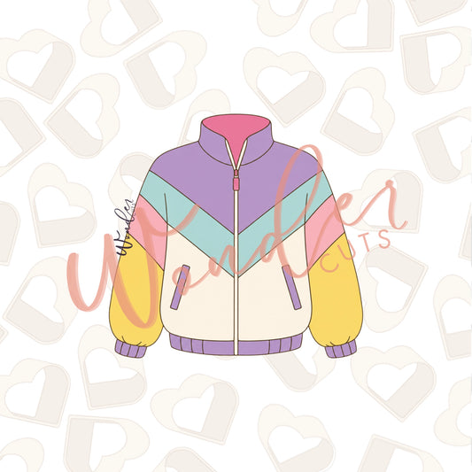 Retro Jacket Cookie Cutter