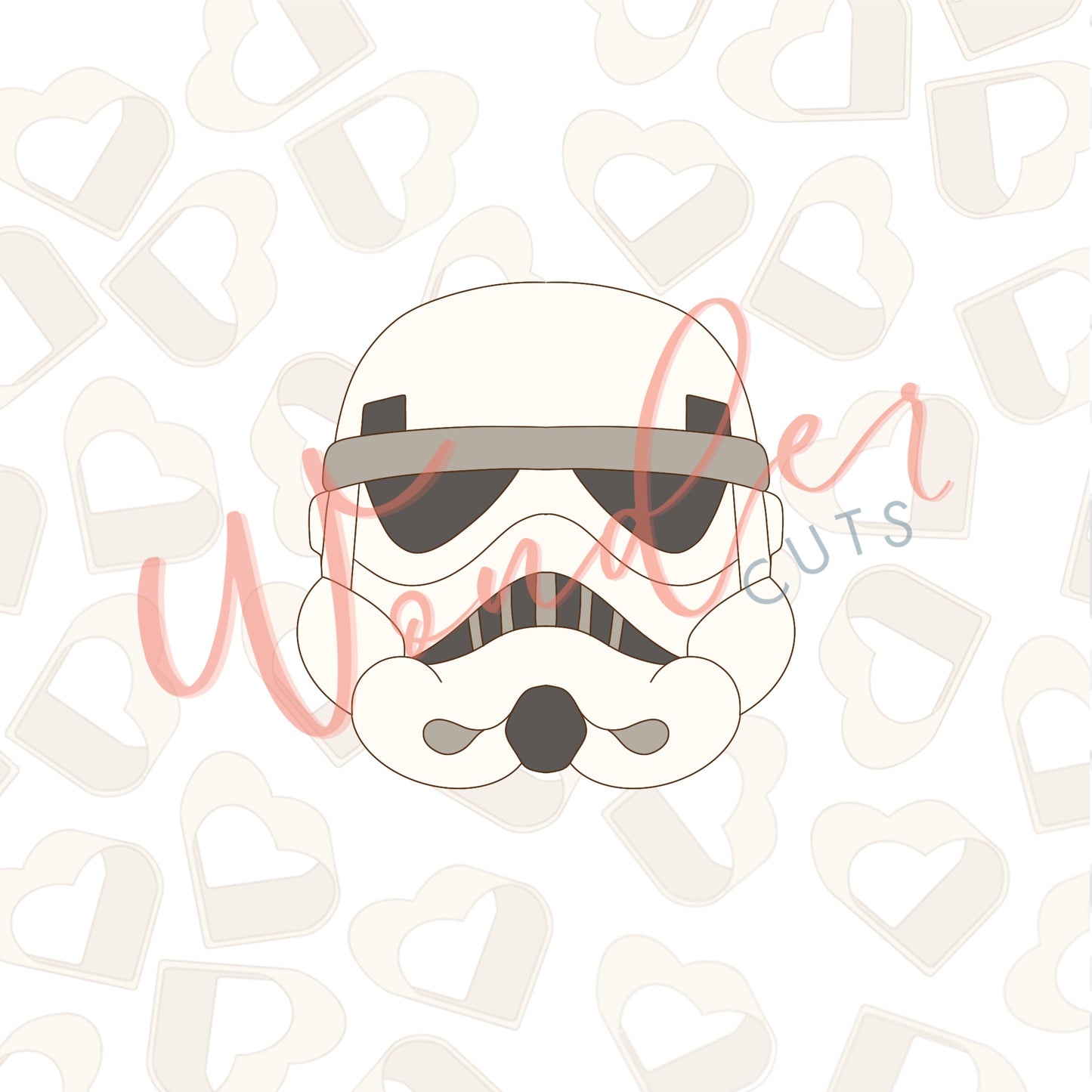 Space Soldier Cookie Cutter