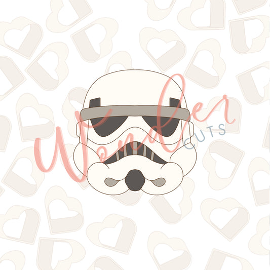 Space Soldier Cookie Cutter