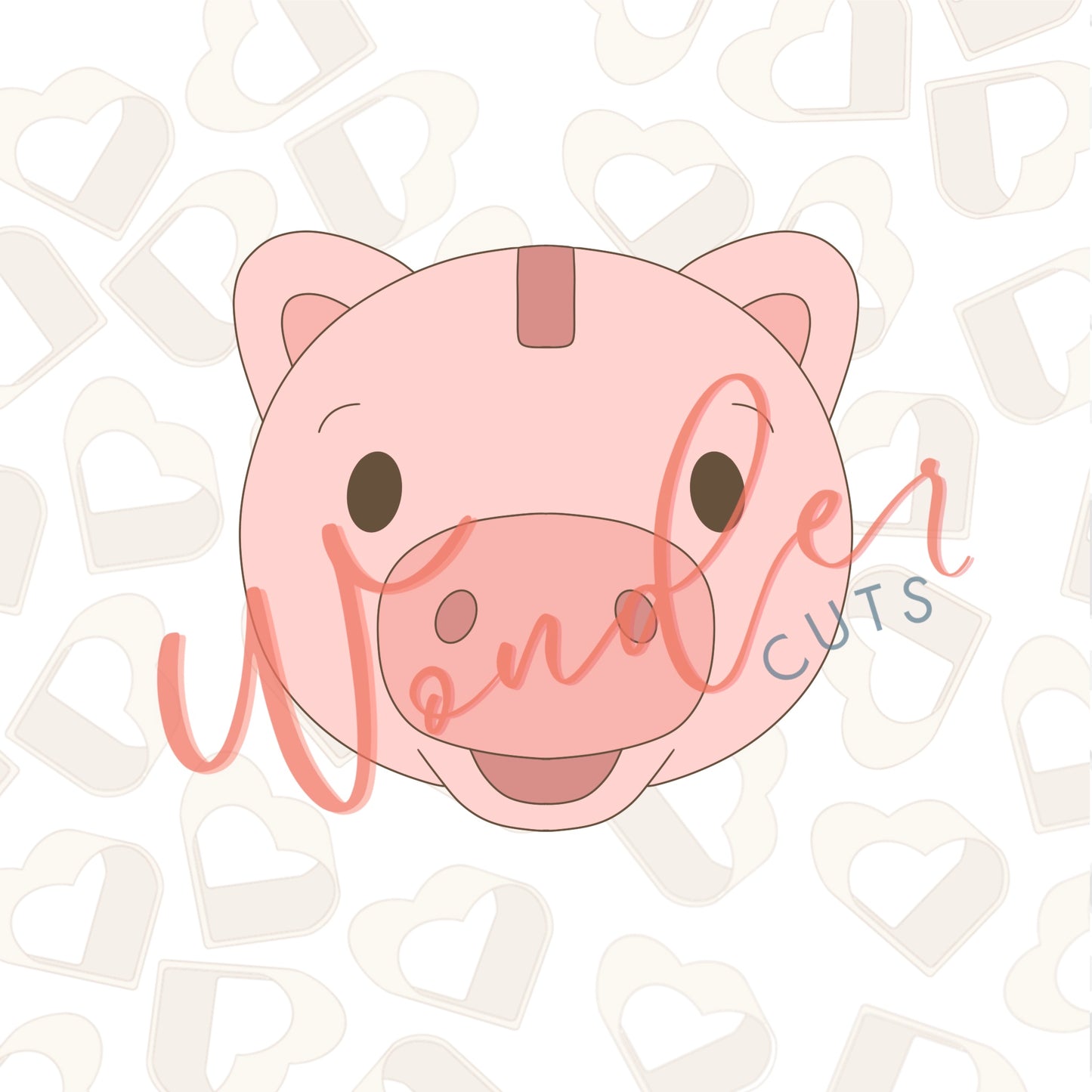 Toy Pig Cookie Cutter