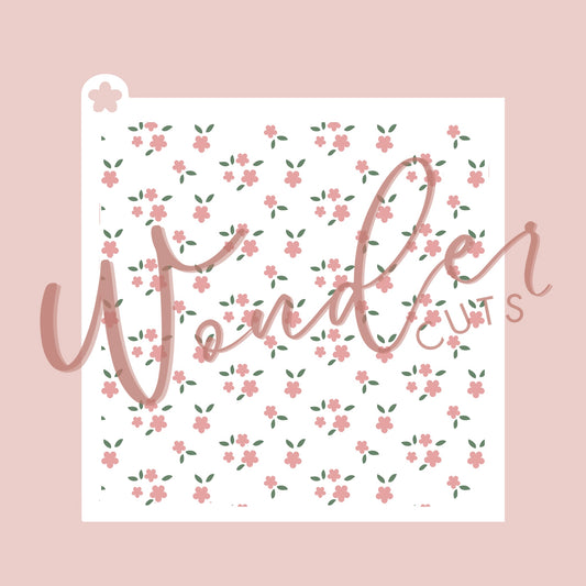 Delicate Florals Layered Stencil