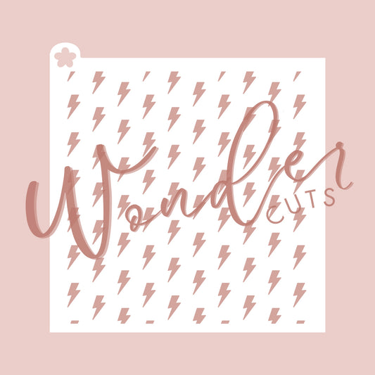 Lightning Bolt Stencil