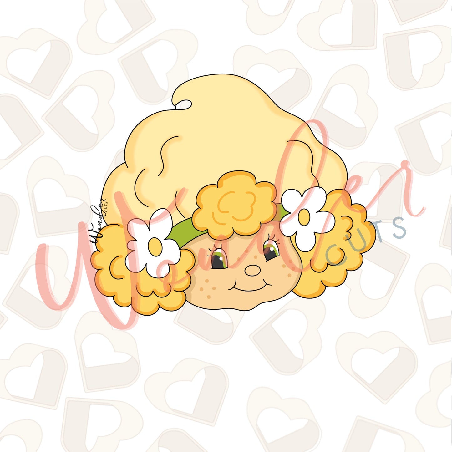 Lemon Girl Cookie Cutter