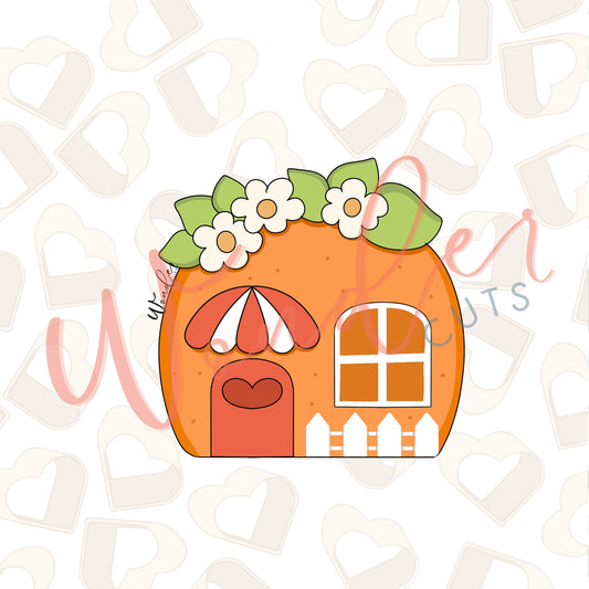 Orange House Cookie Cutter