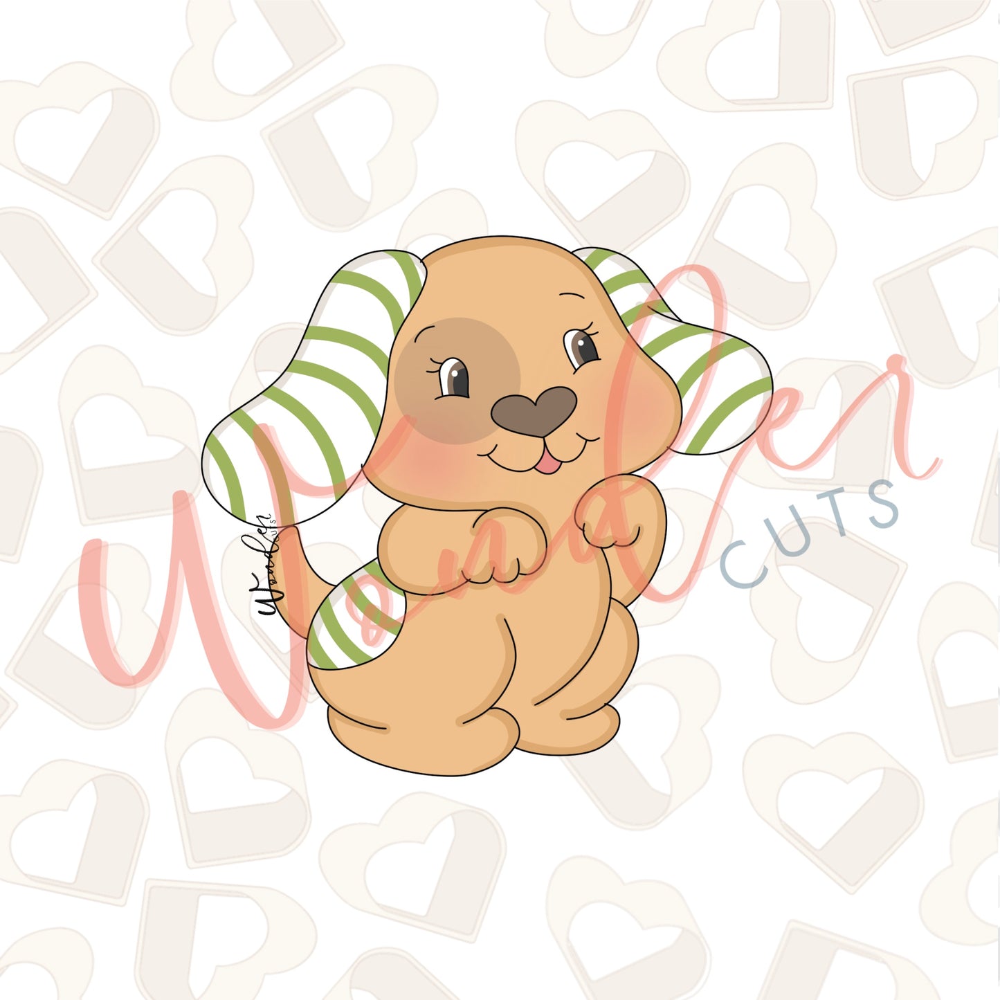Berry Puppy Cookie Cutter