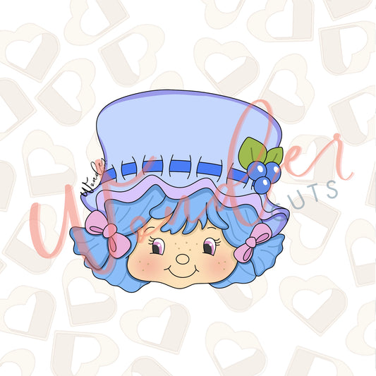 Blueberry Girl Cookie Cutter