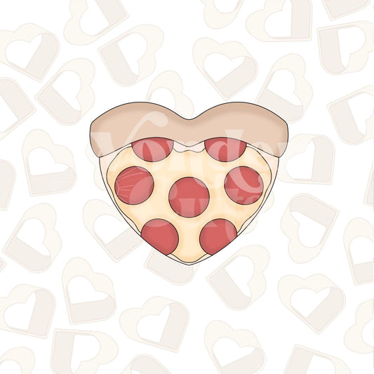 Pizza Heart - Instant Download STL
