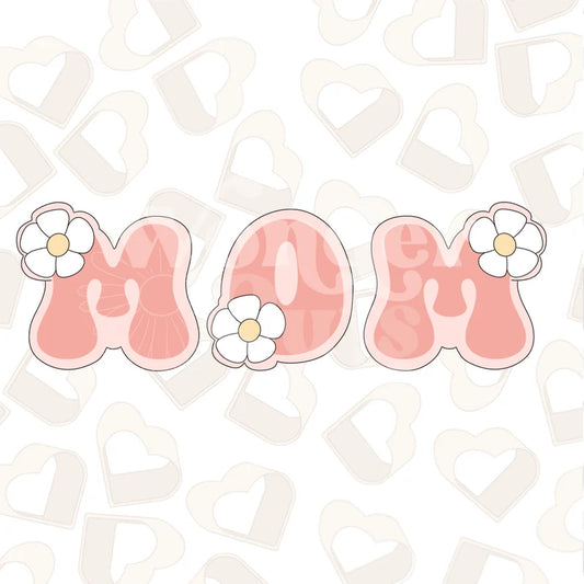 Daisy MOM Cookie Cutters Set of 2