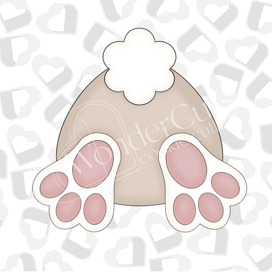 Bunny Butt Cookie Cutter