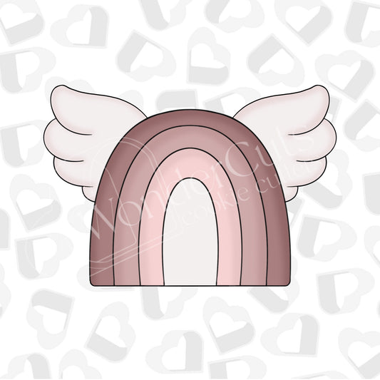 Rainbow with Wings Cookie Cutter