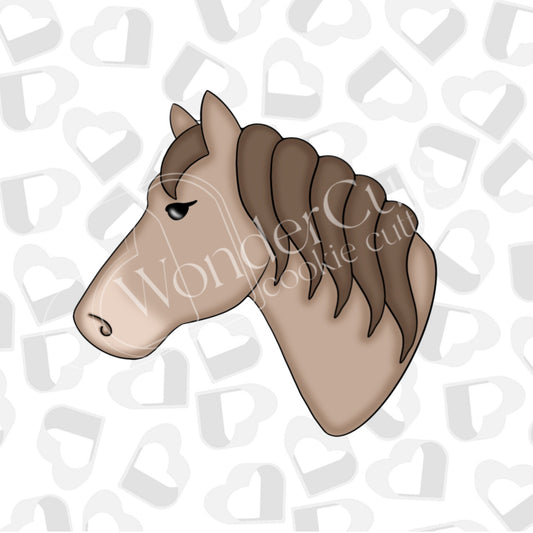 Horse Head Cookie Cutter