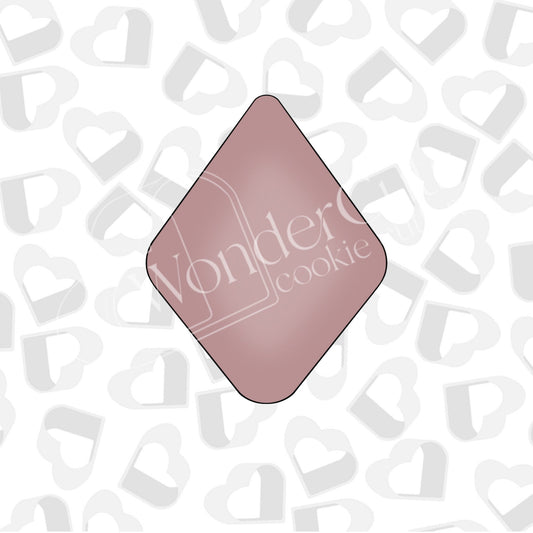 Mod Diamond-plaque
