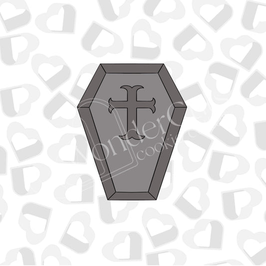 Chubby Coffin Cookie Cutter