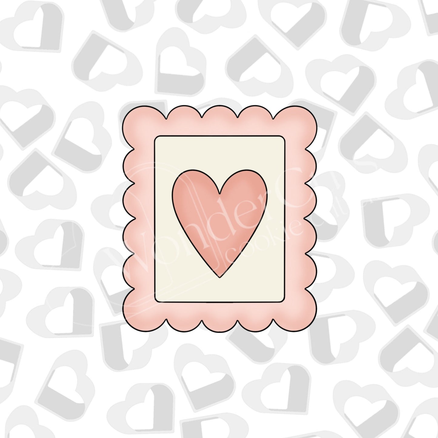 Stamp with Heart-Cookie Cutter