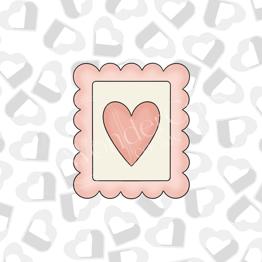 Stamp with Heart-Cookie Cutter