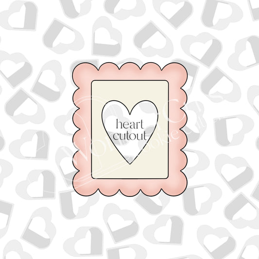 Stamp with heart-Cookie Cutter