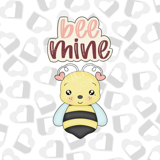 Bee Mine -Set of 2 Cookie Cutter