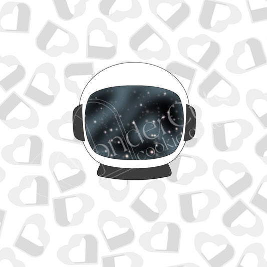 Astronaut Head Cookie Cutter