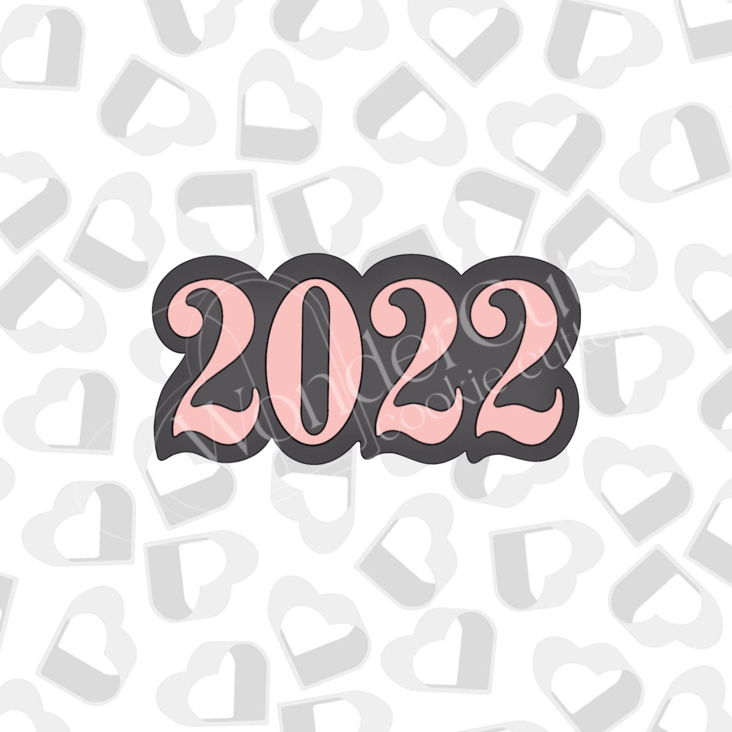 2022 Plaque Cookie Cutter