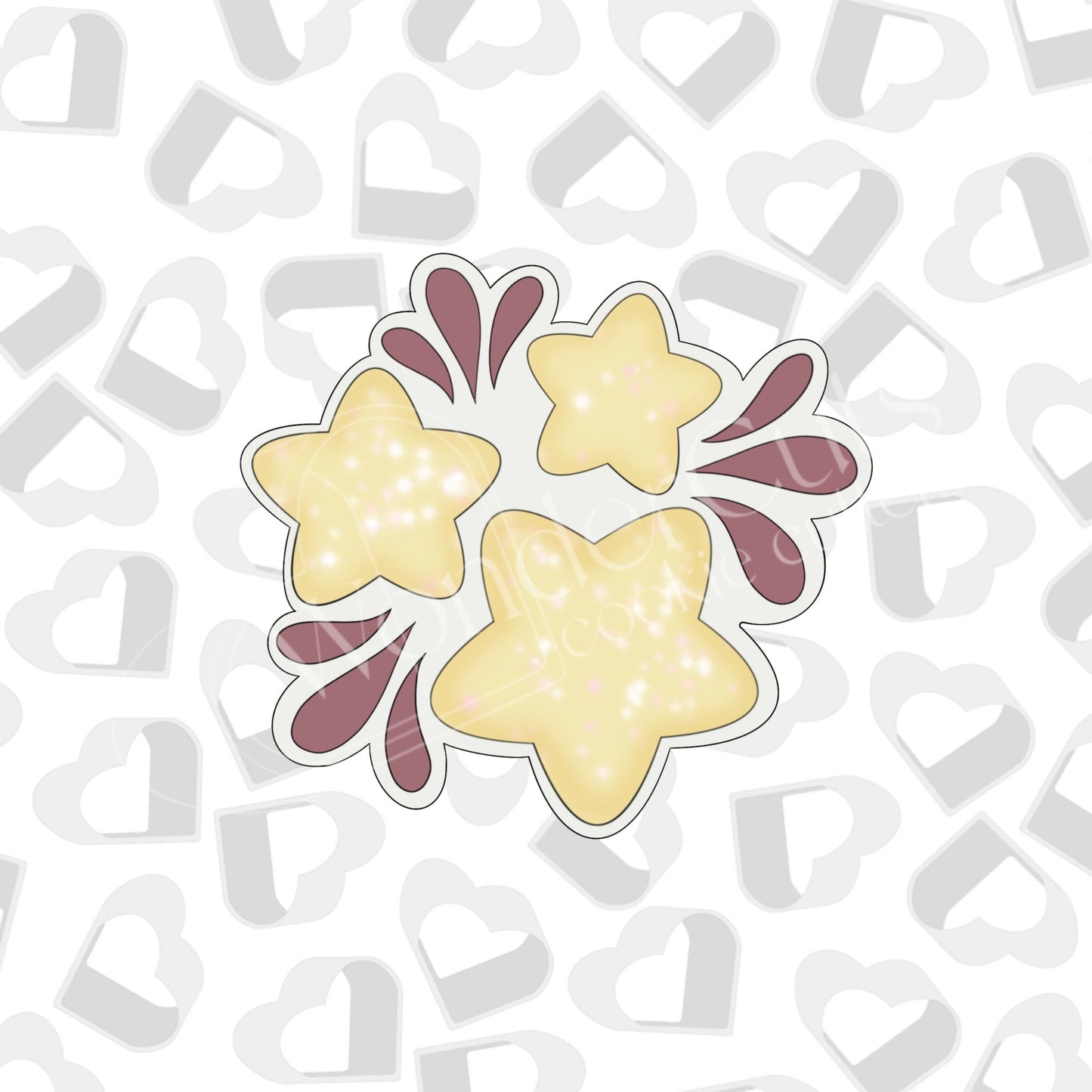 Star Cluster Cookie Cutter