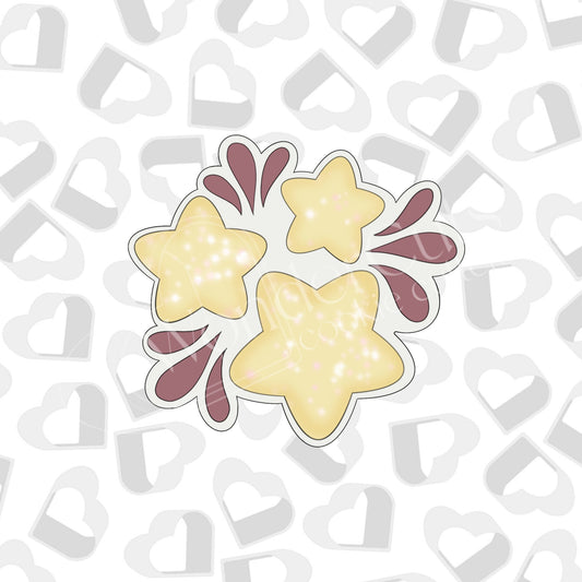 Star Cluster Cookie Cutter