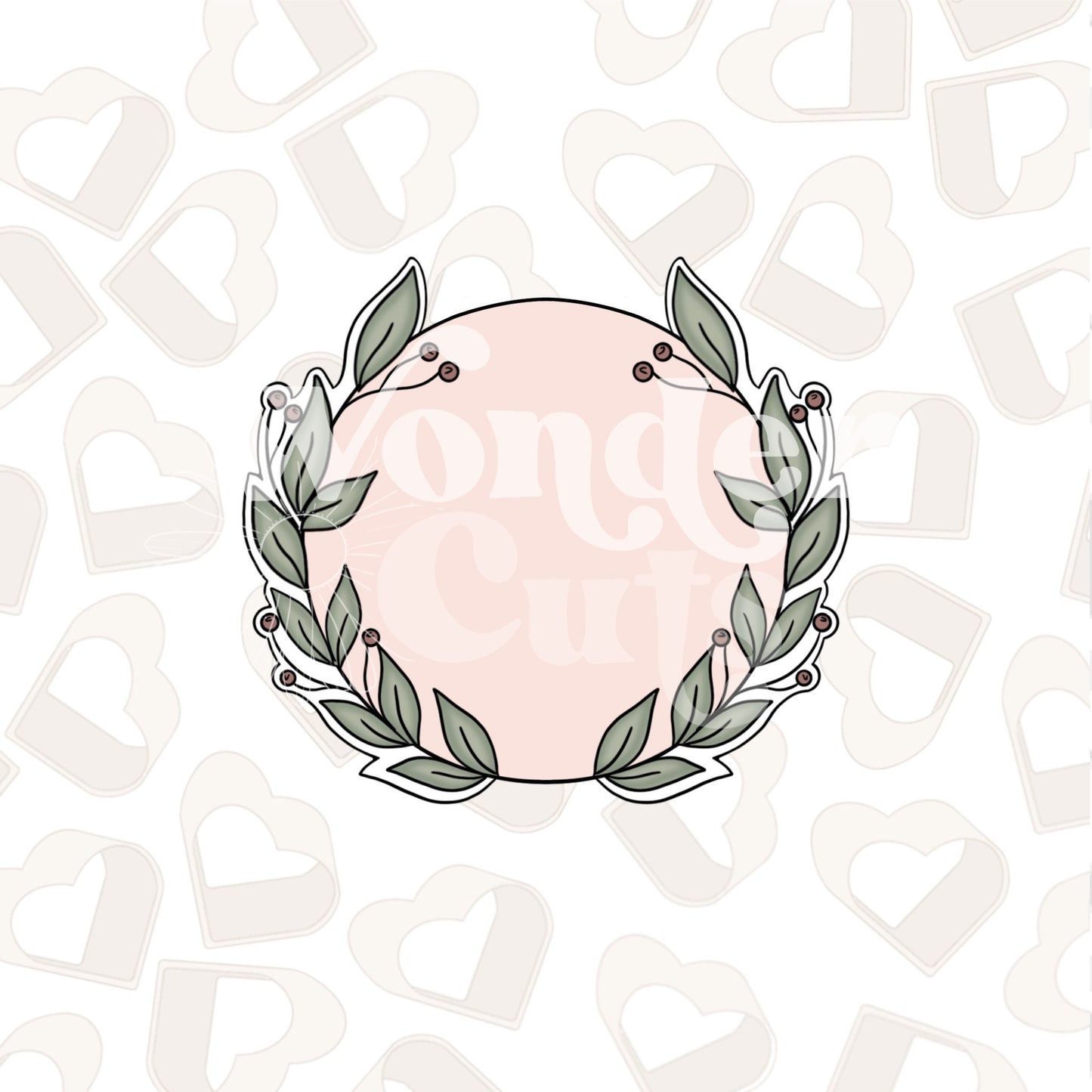 Floral Circle Cookie Cutter