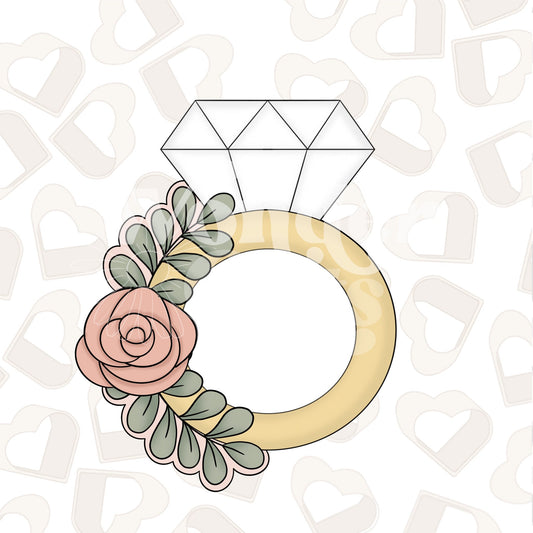 Floral Wedding Ring 2