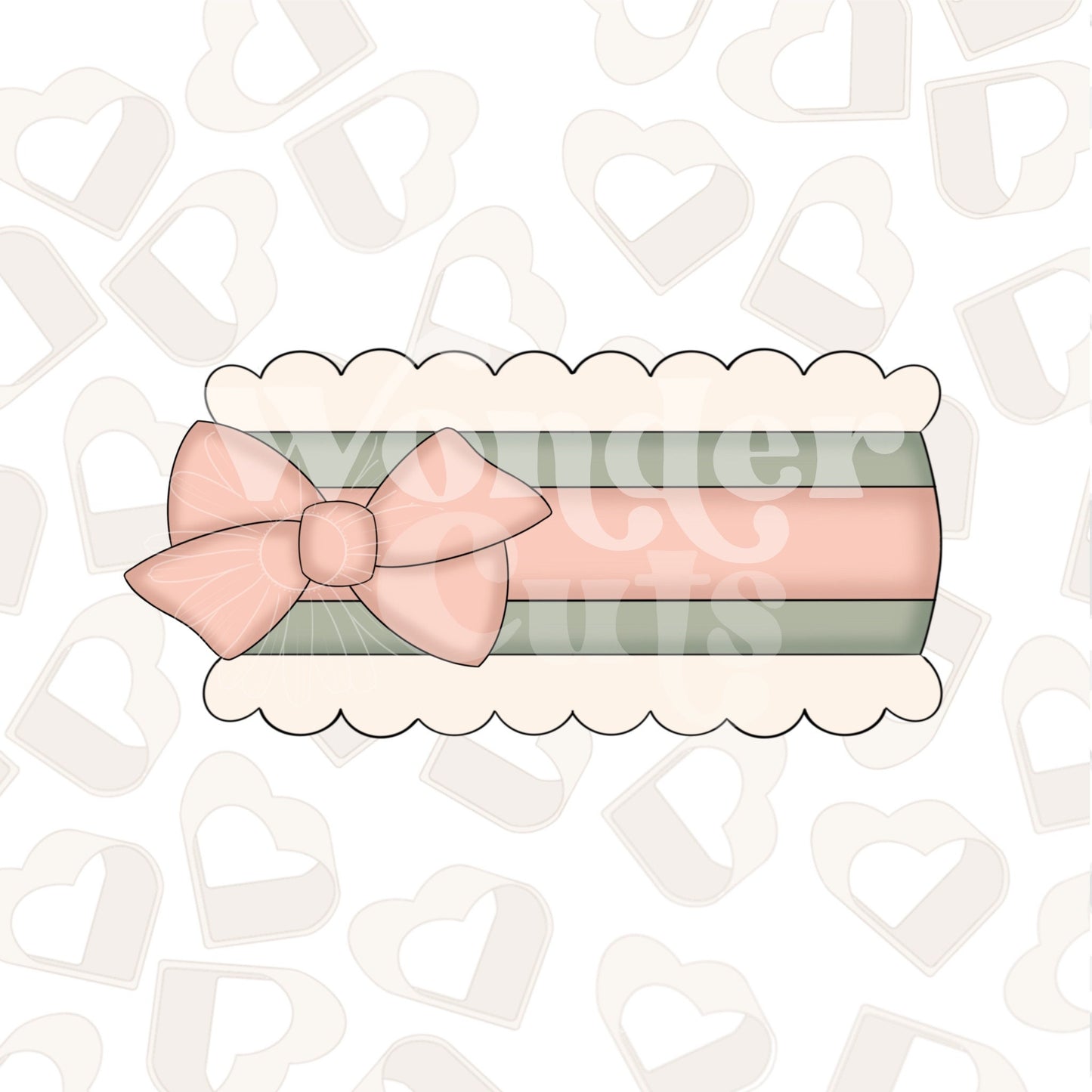 Bridal Garter Cookie Cutter