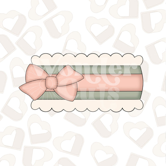 Bridal Garter Cookie Cutter