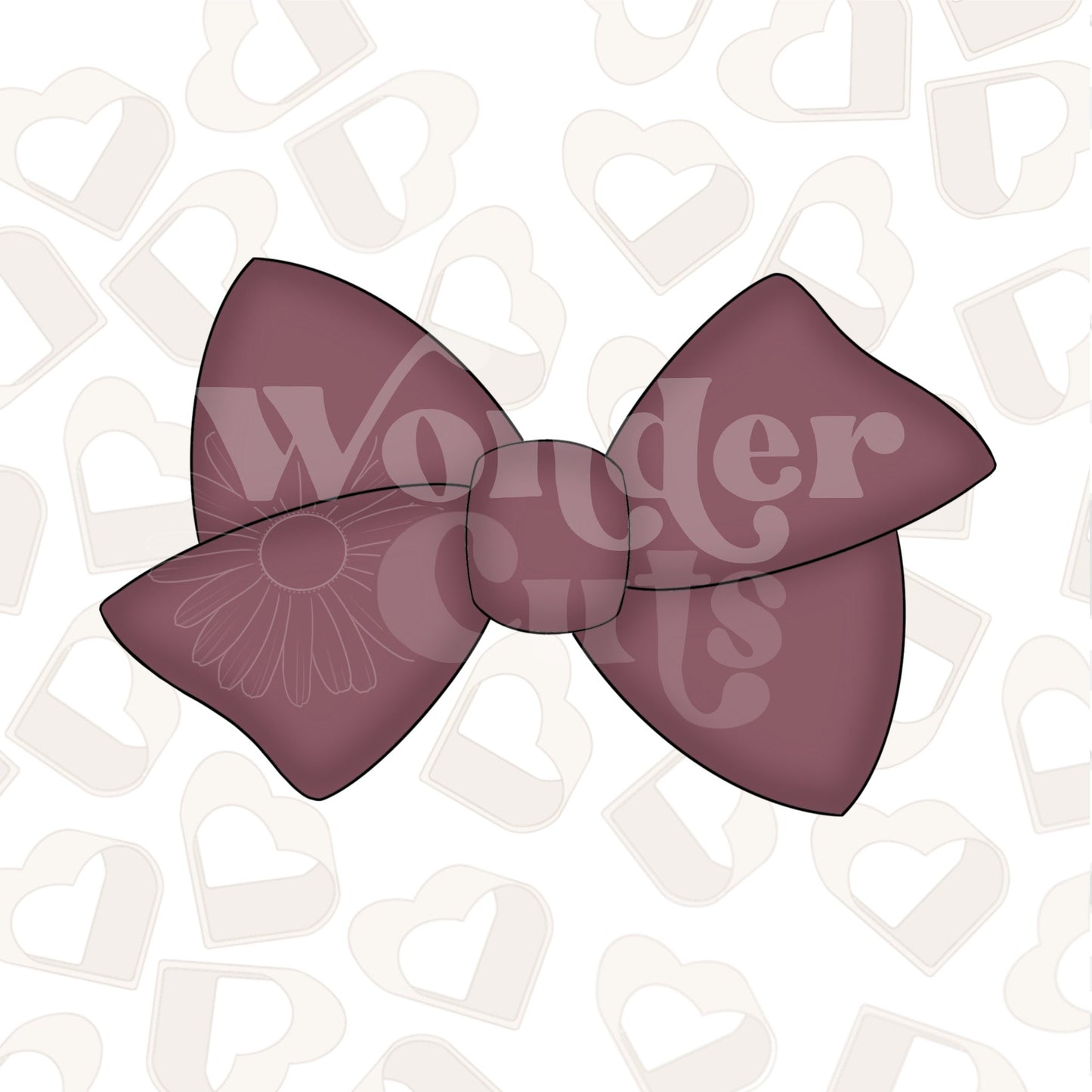WonderCuts Signature Bow Cookie Cutter