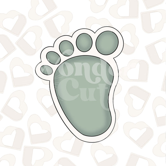 Baby Foot Cookie Cutter