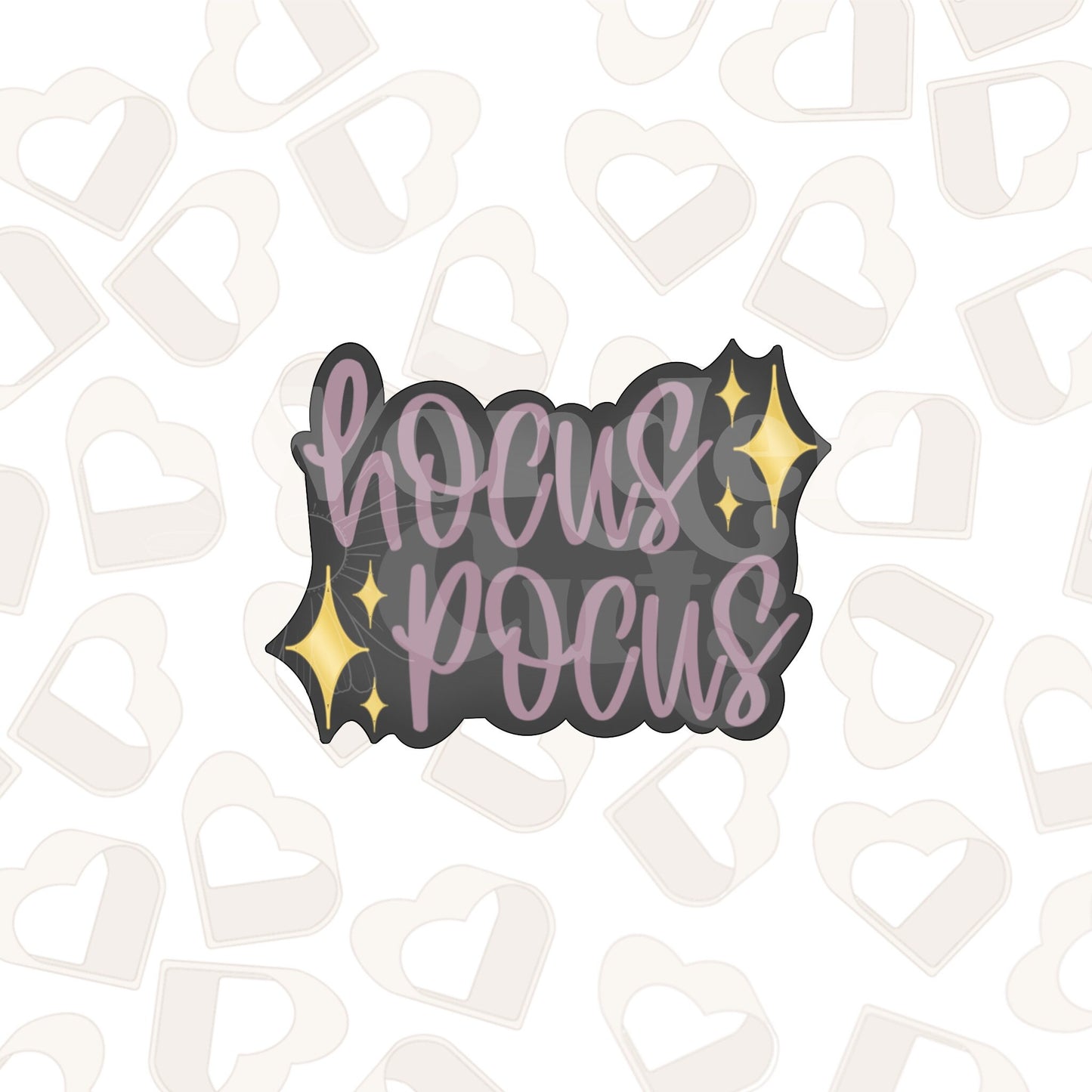 Hocus Pocus Plaque - Halloween Cookie Cutter