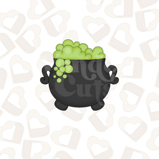 Bubbly Cauldron Cookie Cutter
