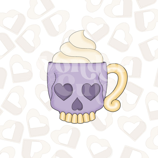 Skull Mug Edition 2 Cookie Cutter