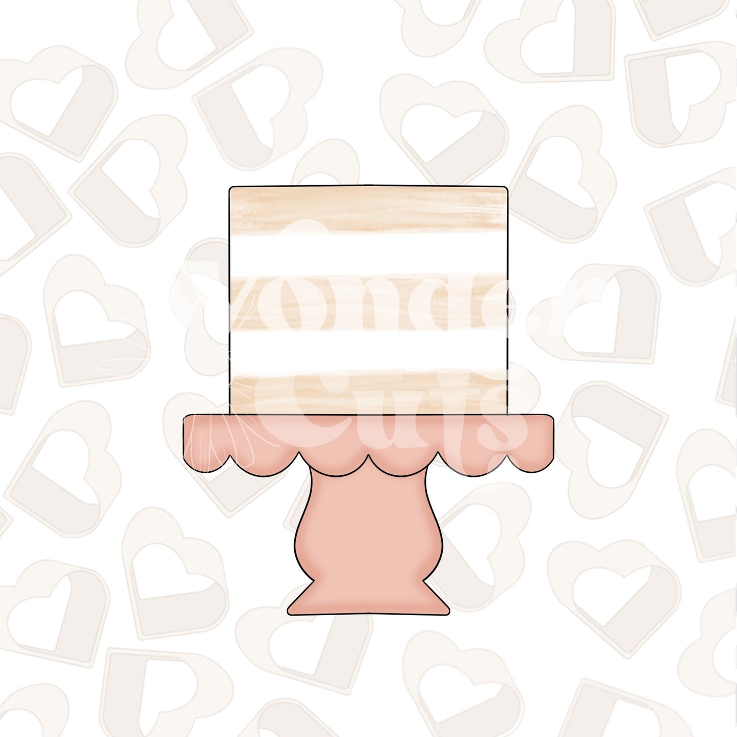 Birthday Cake Cookie Cutter