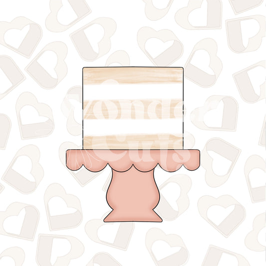 Birthday Cake Cookie Cutter
